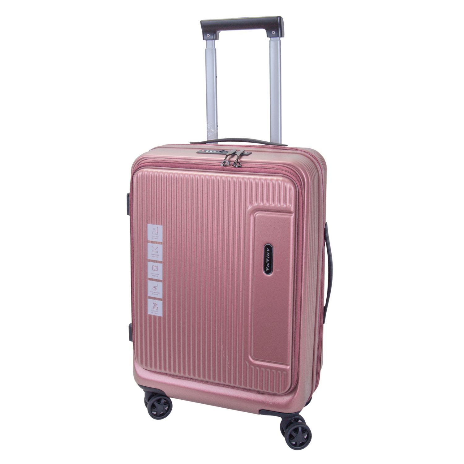 Foto do Produto VALIJA ARIANA PEQUEÑA DE POLICARBONATO ROSE PINK