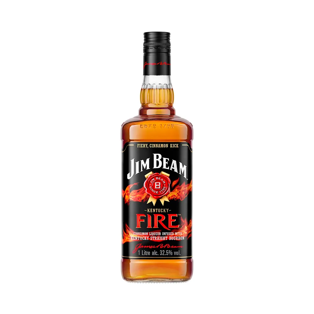 Foto do Produto JIM BEAM WHISKY FIRE 1LT CON 32.5% ALC