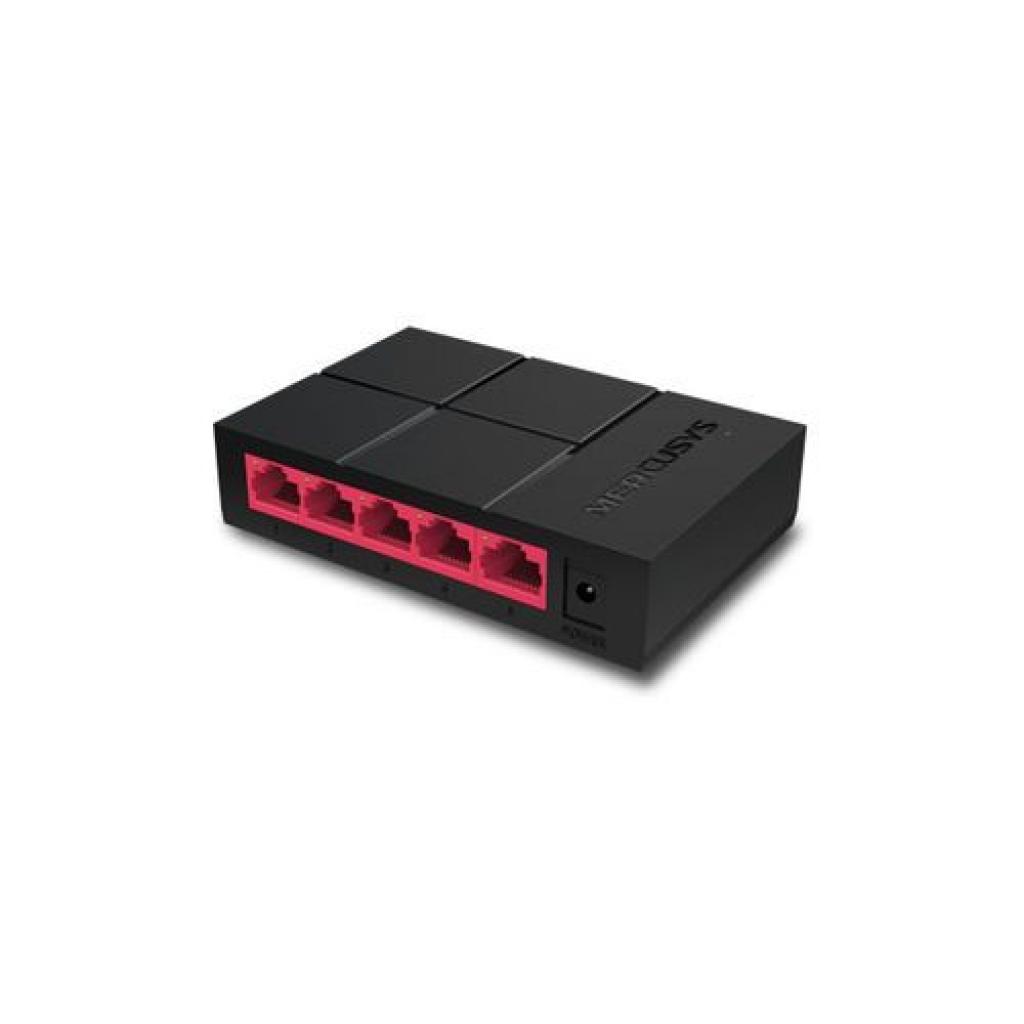 Foto do Produto Hub Mercusys MS105G 10/100/1000 5 Portas
