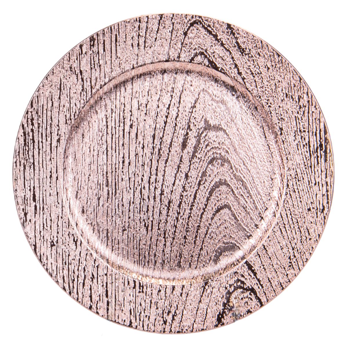 Foto do Produto SOUSPLAT REDONDO DE LUJO 33CM TRABAJADO EN ALTO RELIEVE GOLDEN ROSE