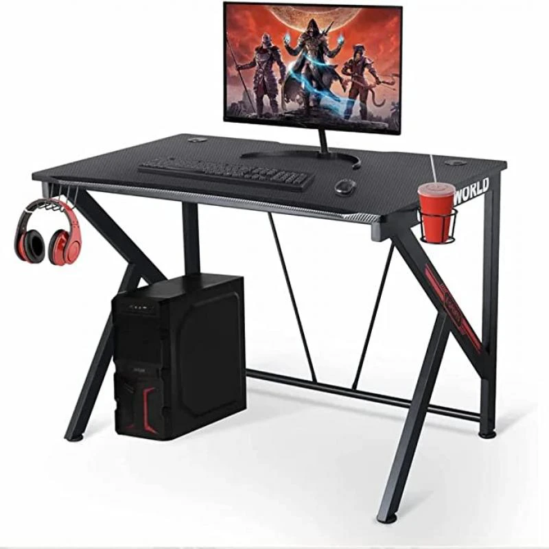 Foto do Produto MESA GAMER ARGOM ARG-DK-9247BK DESK ERGO Z47