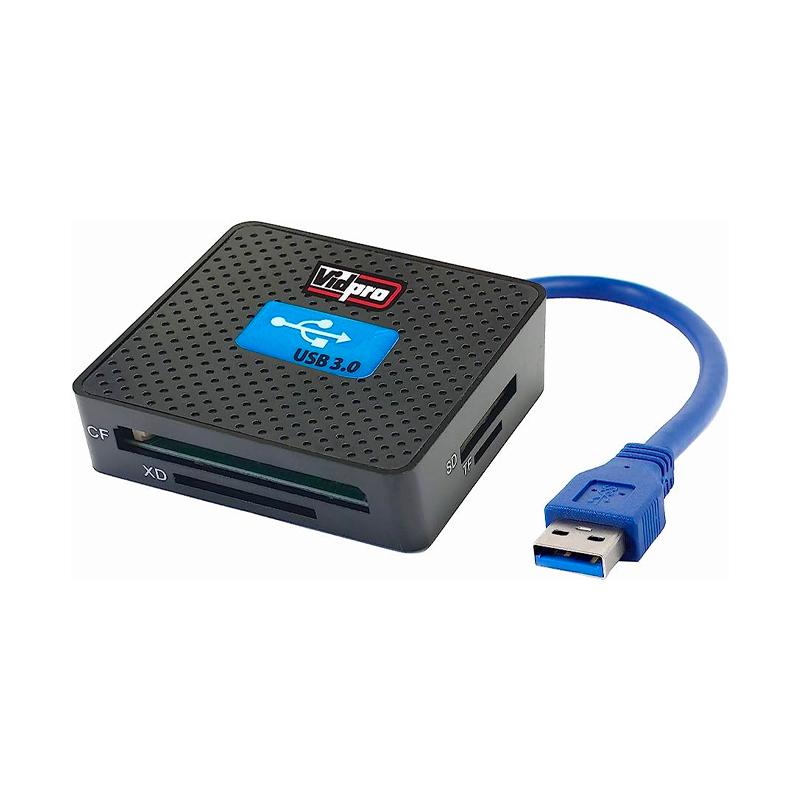 Foto do Produto Leitor de Memoria VidPro CR-A3 USB 3.0