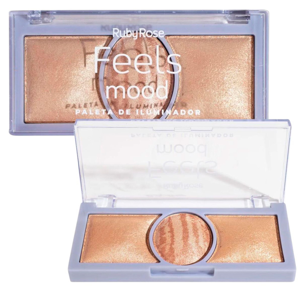 Foto do Produto Iluminador Ruby Rose Feels Mood HB 7530