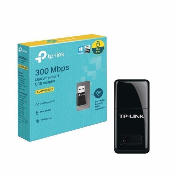 Foto do Produto ADAPTADOR USB WIFI TP-LINK TL-WN823N 300MBPS WIFI