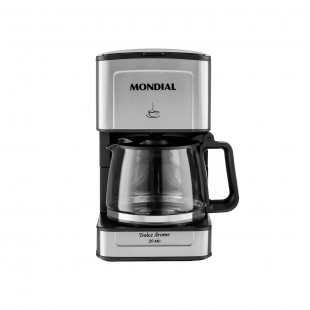 Foto do Produto CAFETEIRA MONDIAL DOLCE AROME INOX C-43-20X-SI PRETO 220V 152244