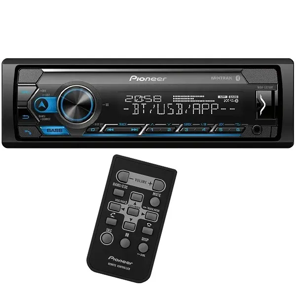 Foto do Produto Toca Rádio Pioneer MVH-S325BT 4 de 23 watts RMS com Bluetooth e USB - Preto
