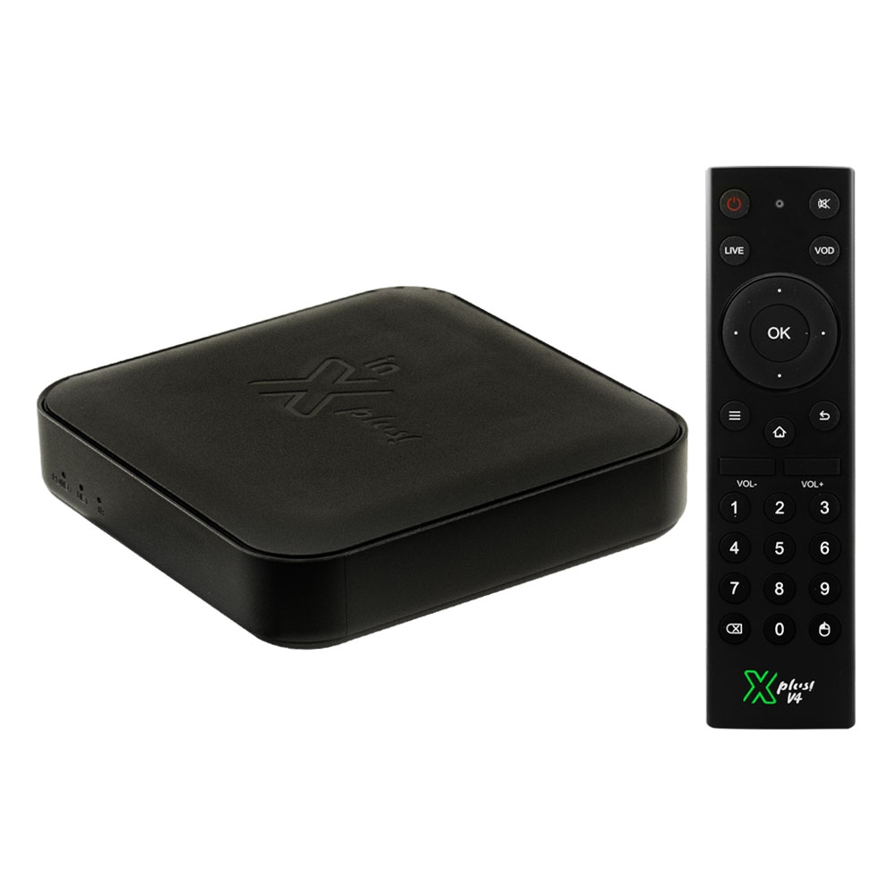 Foto do Produto Receptor IN Xplus V4 - 8K - 2/16GB - Wi-Fi - Android 11.0 - Preto