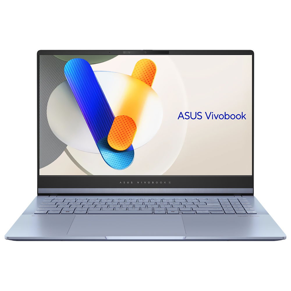 Foto do Produto Notebook ASUS Vivobook S15 OLED S5506MA-WS76 Intel Core Ultra 7 155H Tela OLED 3K 15.6" / 16GB de RAM / 1TB SSD - Mist Azul (Ingles)