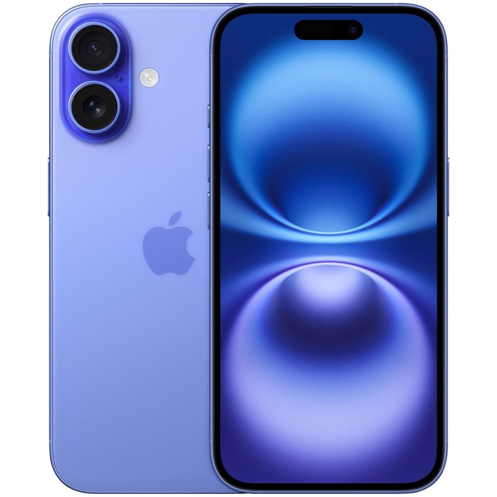 Foto do Produto Apple iPhone 16 128GB (Nano Sim + eSIM) - Ultramarine