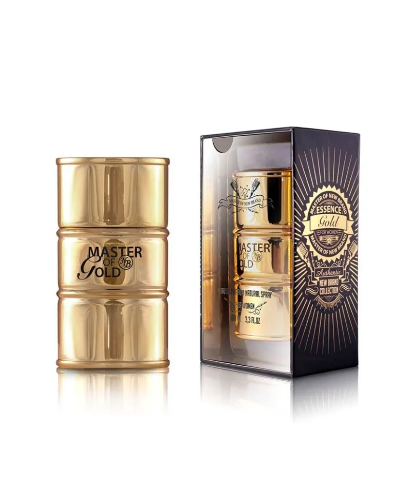Foto do Produto NEW BRAND PERFUME MASTER ESSENCE GOLD F EAU DE PARFUM 100ML