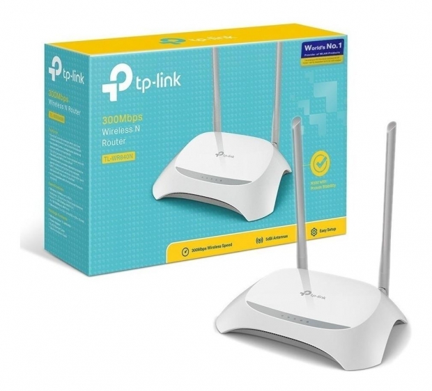 Foto do Produto ROUTER TP-LINK TL-WR840N 6.0(W) 300MBPS 2.4GHZ 2AN