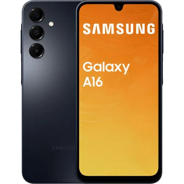 Foto do Produto SAMSUNG CEL A16 A165M 6.7" DS LTE 4/128GB GAR GLOBAL BLACK