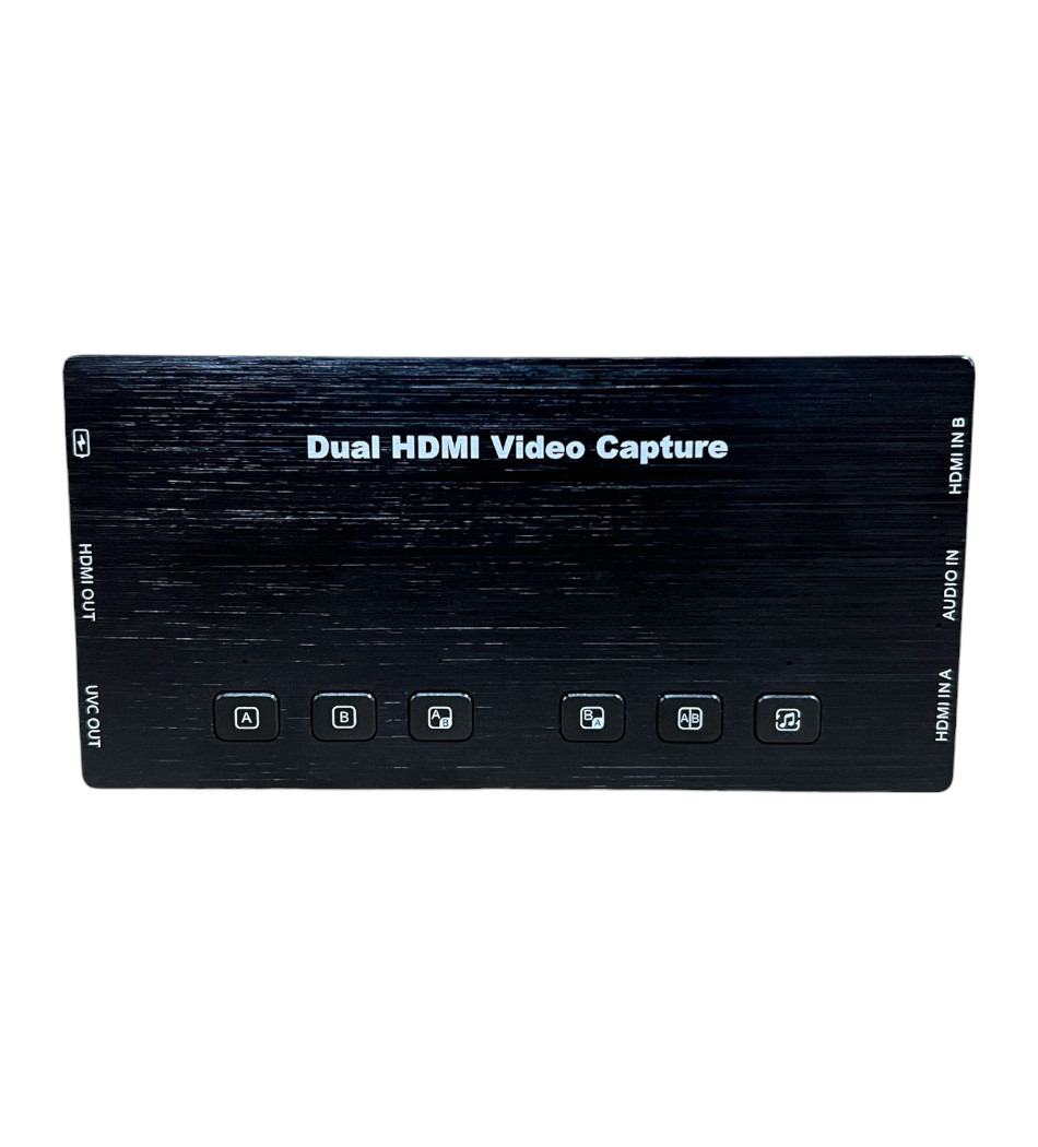 Foto do Produto IPTV PLACA DE CAPTURA DE VIDEO DUAL 2 HDMI UVC HN-VDS04-HD