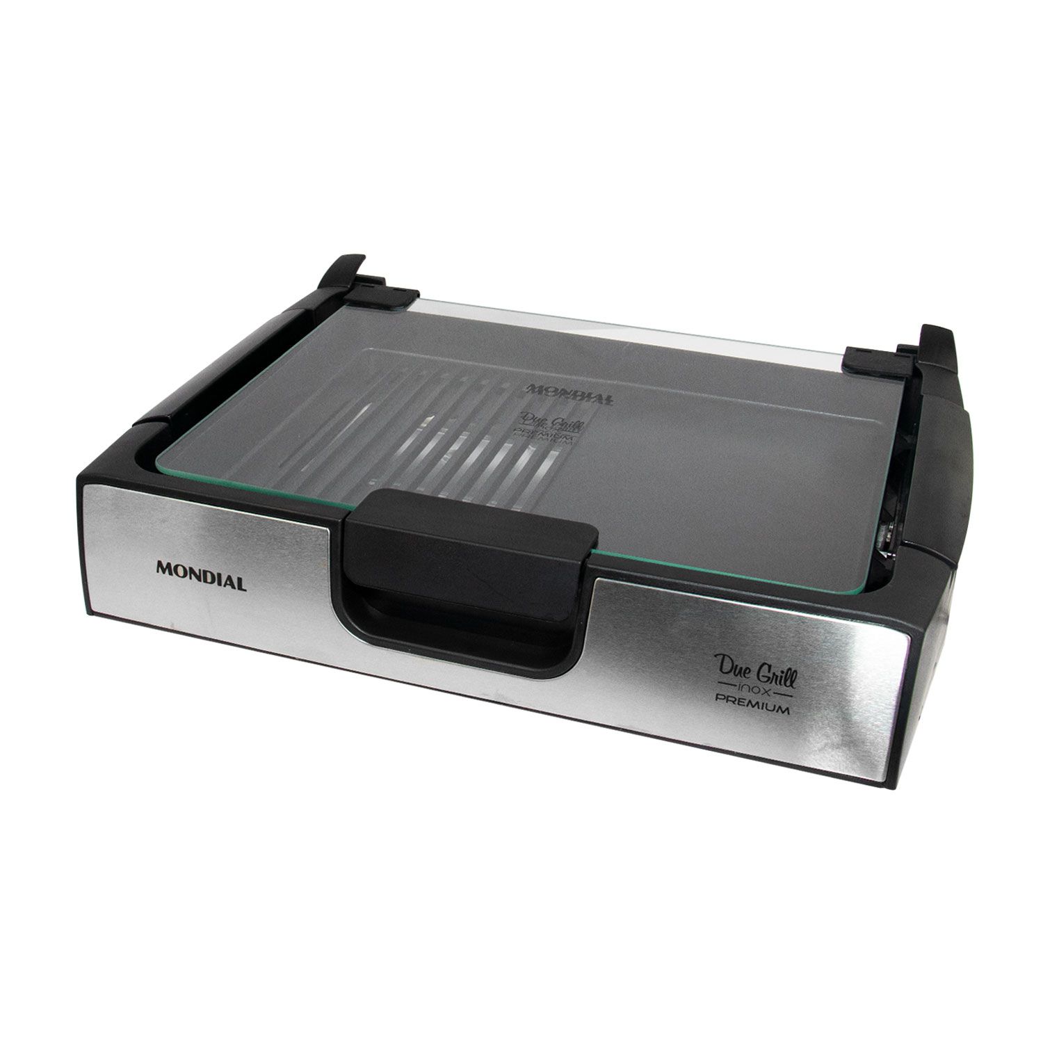 Foto do Produto GRILL MONDIAL DUE GRILL INOX PREMIUM G-10 220V 1500W PLATA