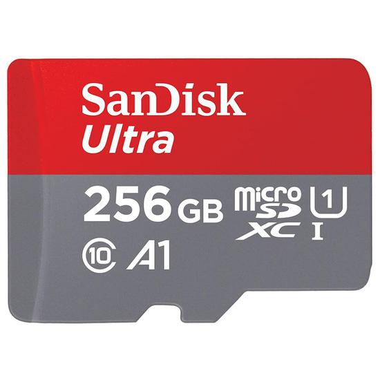 Foto do Produto Cartão de Memória Sandisk Ultra Micro SDXC 256GB Classe 10 A1 100MB/s