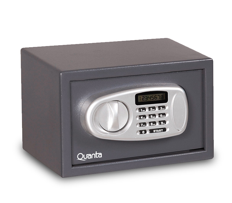 Foto do Produto Cofre Quanta QTCOF25 - 25L - 11 Dígitos - Cinza