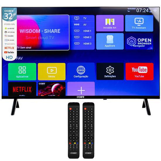 Foto do Produto TV Coby LED CY3359-32FL HD 32"
