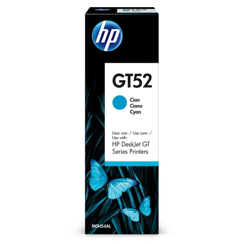 Foto do Produto TINTA HP GT52 MOH54AL CYAN 70ML