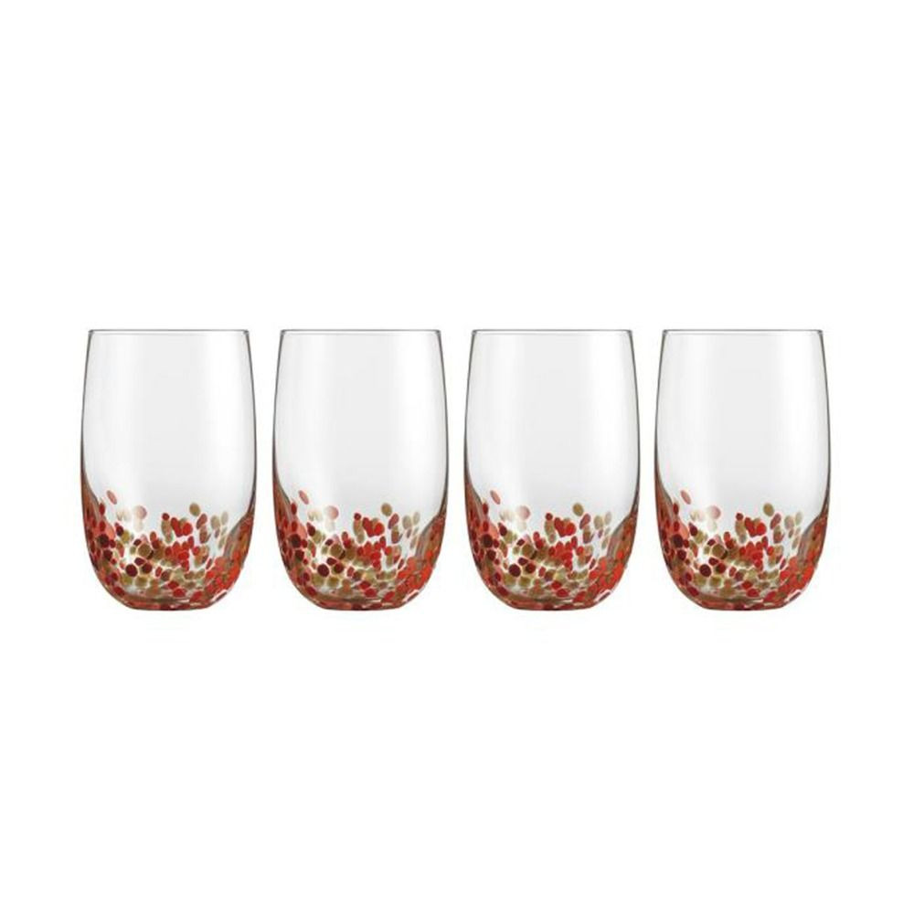 Foto do Produto Jogo De Copos Cuisinart CG-S4HBRG Higball Vermelho 4 Peças