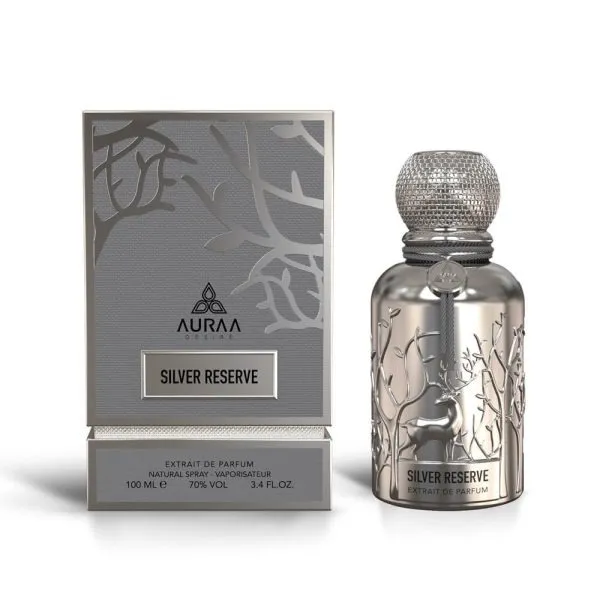 Foto do Produto AURAA DESIRE PERFUME SILVER RESERVE UNISEX EXTRAIT DE PARFUM 100ML
