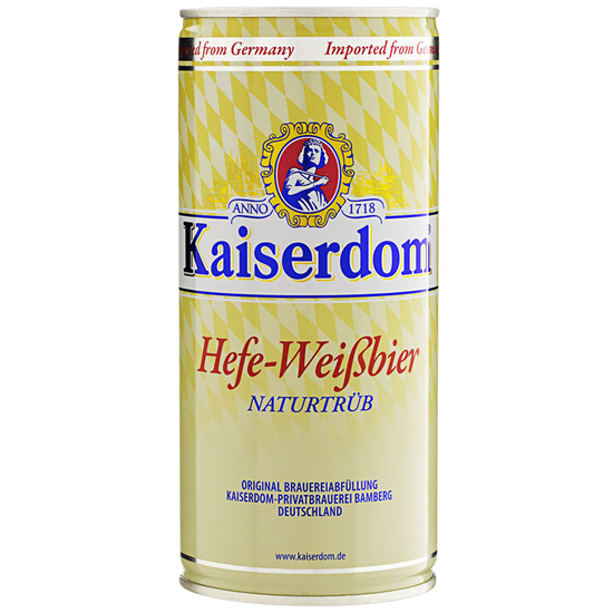Foto do Produto Cerveja Kaiserdom Hefe-Weibbier Naturtrub 1 Litro