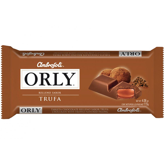 Foto do Produto Chocolate Ambrosoli Orly Trufa 115G