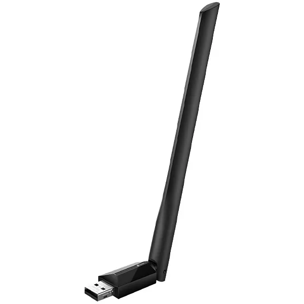 Foto do Produto Adaptador USB Wireless TP-Link Archer T2U Plus AC600 200 Mbps em 2.4GHz + 433 Mbps em 5GHz - Preto