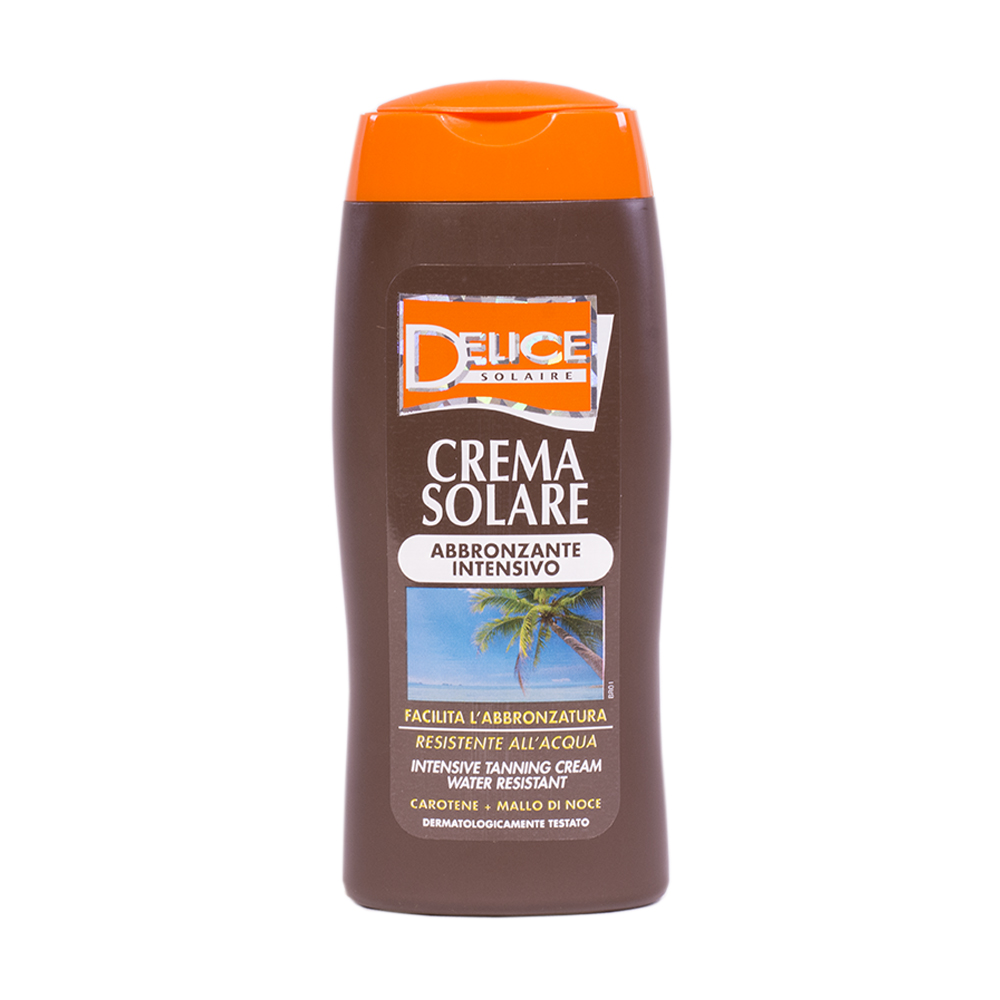 Foto do Produto Bronceador Delice Solaire Crema Solare Abbronzante Intensivo 250ml
