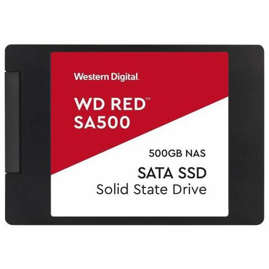 Foto do Produto HD Western Digital WD Red SA500 500GB 2.5"