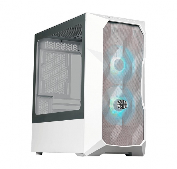 Foto do Produto GABINETE COOLER MASTER MASTERBOX TD300 MESH WHITE