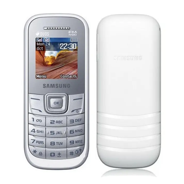 Foto do Produto Celular Samsung Keystone 2 GT-E1207Y / 1.52'' / Dual Sim / 800mAh - Branco