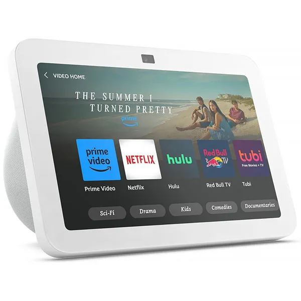 Foto do Produto Smart Screen Amazon Echo Show 8 3rd Generation R85SD6 de 8" com Wi-Fi e Bluetooth - Branco