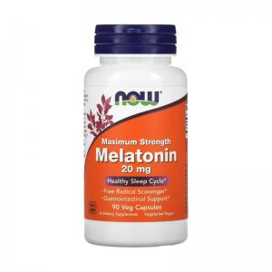 Foto do Produto Melatonina 20mg Now 90 Cápsulas Vegetariana