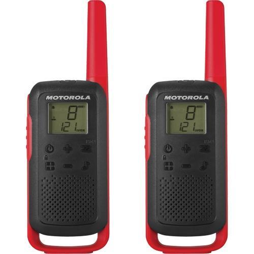 Foto do Produto WALKIE TALKIE MOTOROLA T210 32KM 22CANAIS RED/BLAC
