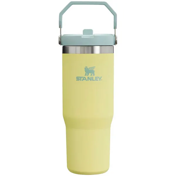 Foto do Produto Garrafa Térmico Stanley The IceFlow Flip Straw Tumbler de 887 ml - Pomelo