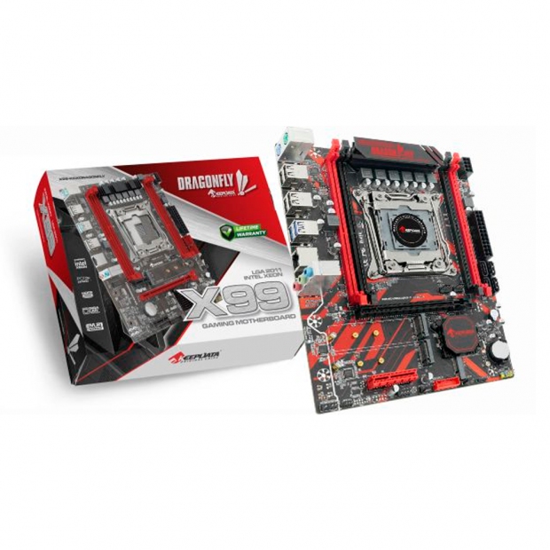 Foto do Produto MB 2011 X99 KEEPDATA X99-KDXDRAGONFLY DDR4/HDMI