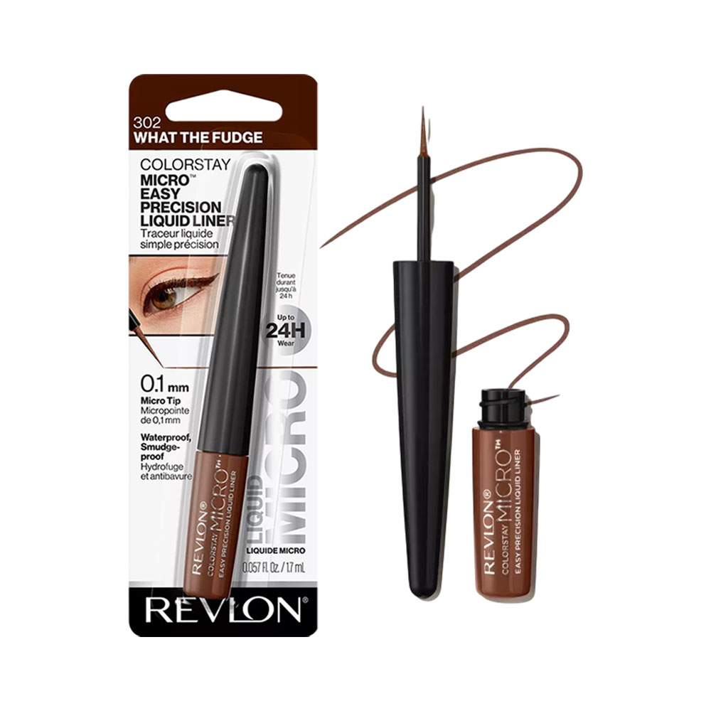 Foto do Produto DELINEADOR DE OJOS REVLON COLORSTAY MICRO EASY PRECISION LIQUID 302 WHAT THE FUDGE 1,7ML