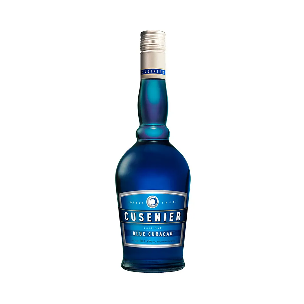 Foto do Produto CUSENIER LICOR CURACAO BLUE 700ML CON 25% ALC