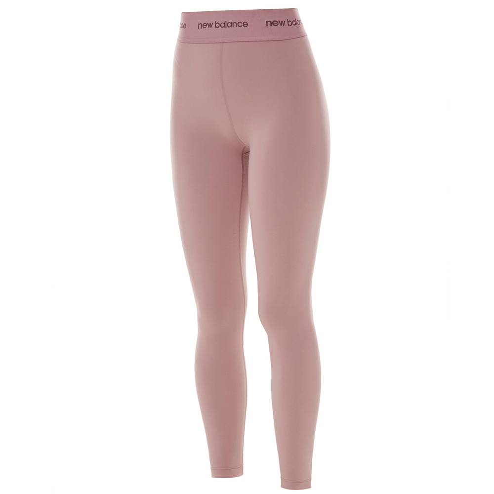 Foto do Produto Calça Legging New Balance Feminino Sleek 25 Inch High Rise M Rosa – WP41177RSE
