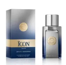 Foto do Produto ANTONIO BANDERAS PERFUME THE ICON ELIXIR MAS EAU DE PARFUM 50ML