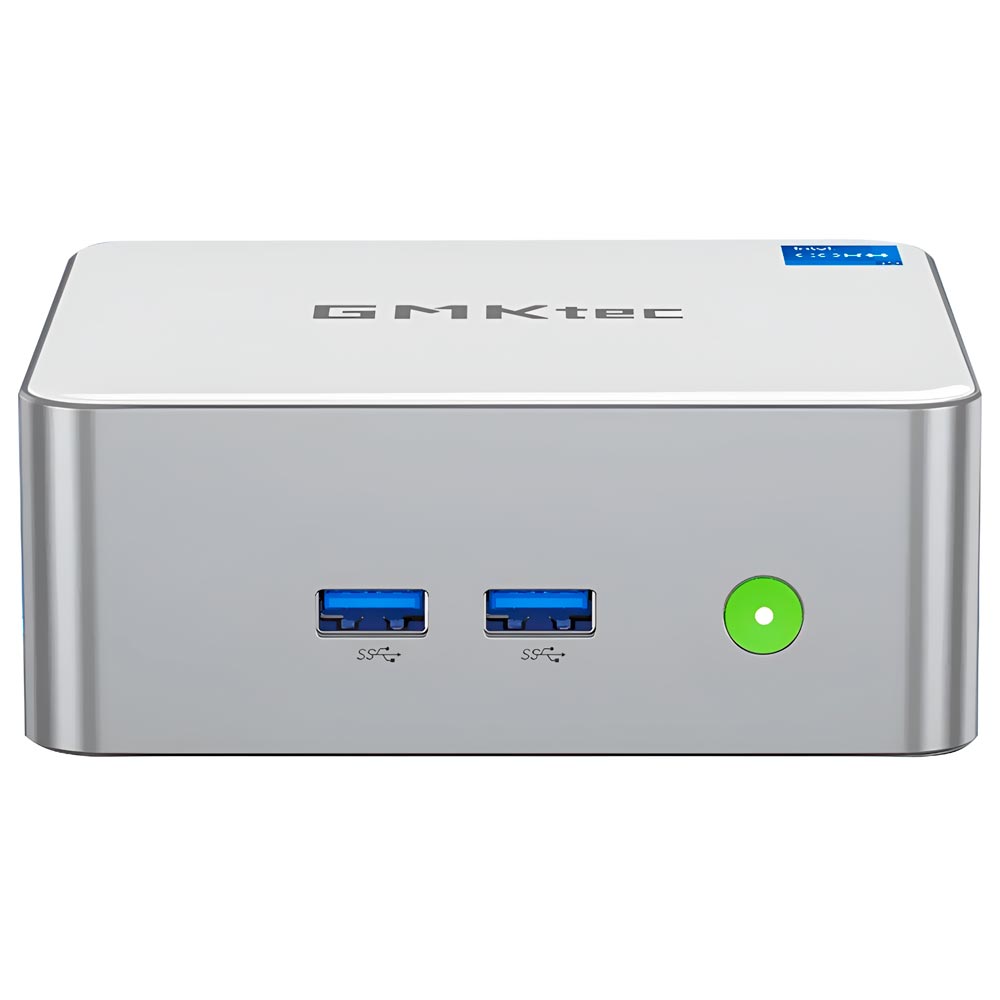 Foto do Produto Mini PC Gmktec Nucbox M3 Intel Core i5 12450H de 2.0GHz / 16GB de RAM / 512GB SSD / Win11Pro