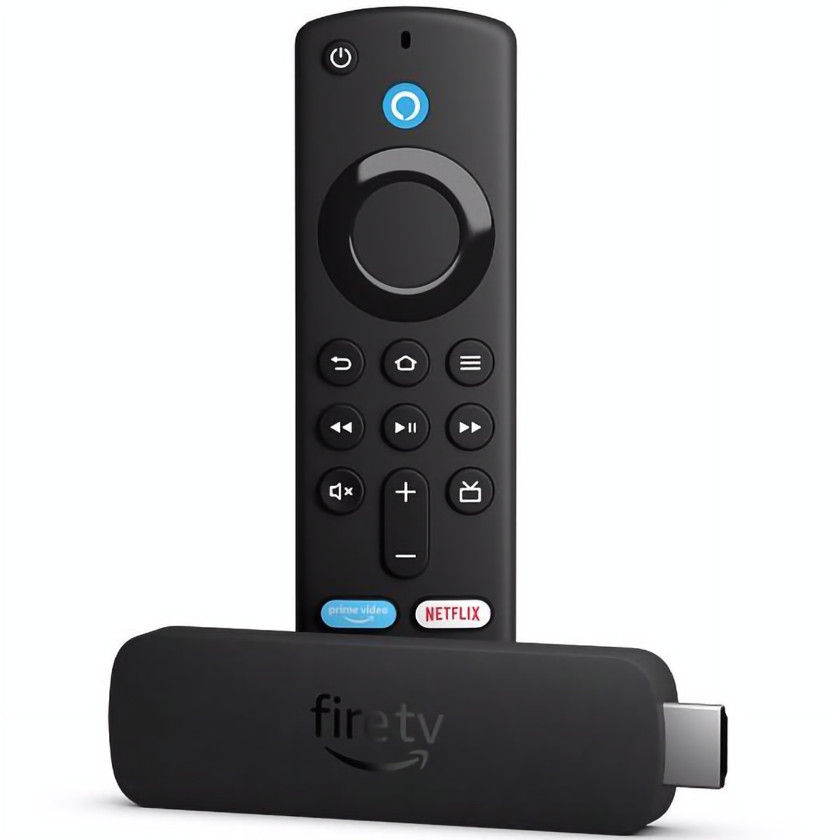 Foto do Produto Adaptador Multimídia Amazon Fire Stick - 4K - Wi-Fi/Bluetooth - 2ª Geração - Preto