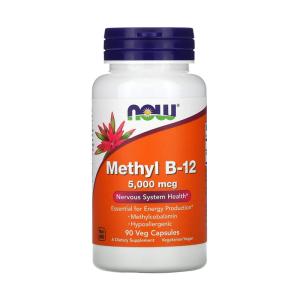 Foto do Produto VITAMINA B12 5000MCG METHYL NOW 90V.CAPSULES