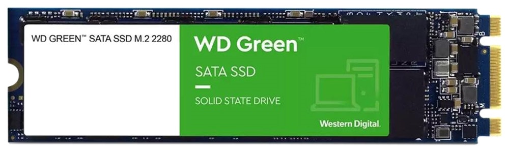 Foto do Produto SSD Interno WD Green 240GB SATA M.2 2280 - WDS240G3G0B