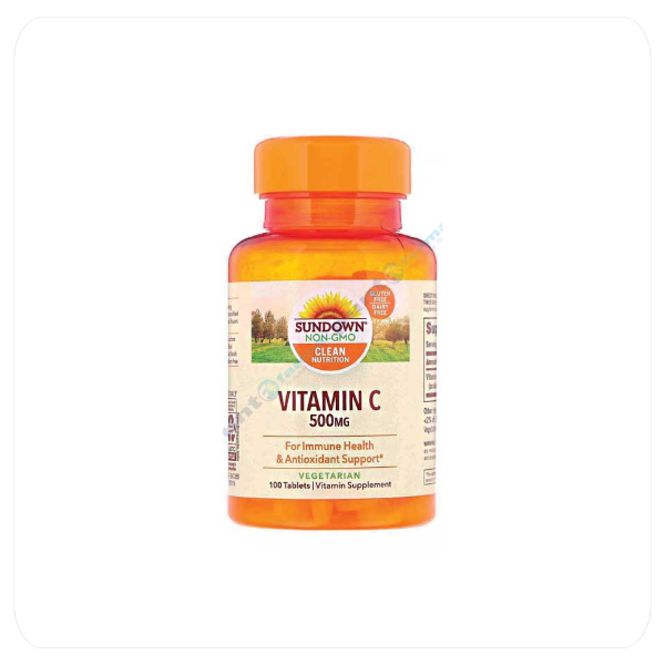 Foto do Produto SUNDOWN NATURALS VITAMINA C 500MG*100COMP
