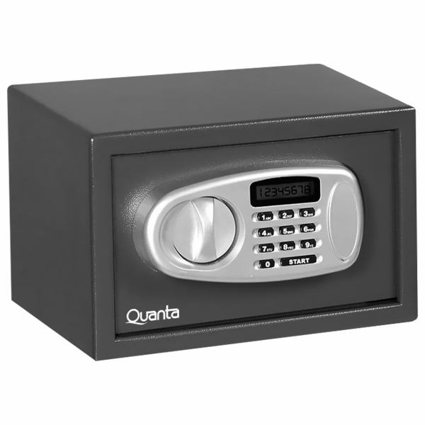 Foto do Produto Cofre Digital Quanta QTCOF16 - Cinza