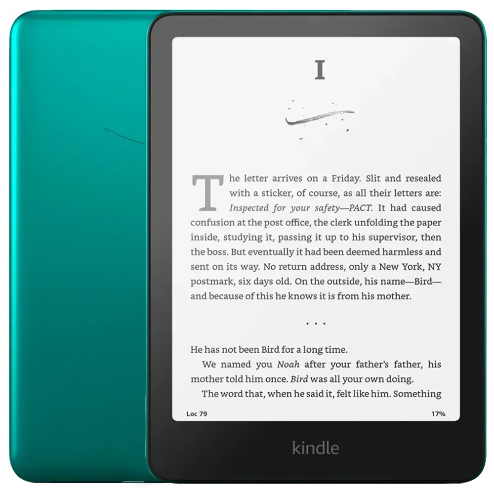 Foto do Produto E-Book Amazon Kindle Paperwhite Signature Edition Wi-Fi / 32GB / Tela 7" / 12 Geração / 300PPI - Metallic Jade