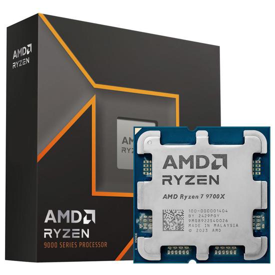 Foto do Produto Processador AMD Ryzen 7 9700X 3.8GHz AM5 40MB