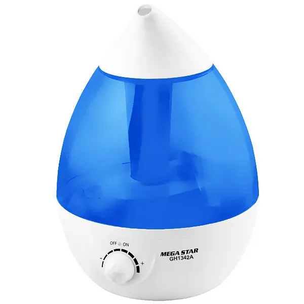 Foto do Produto Umidificador de Ar MegaStar GH1342A 25 watts de 2.7 Litros Bivolt - Azul/Branco