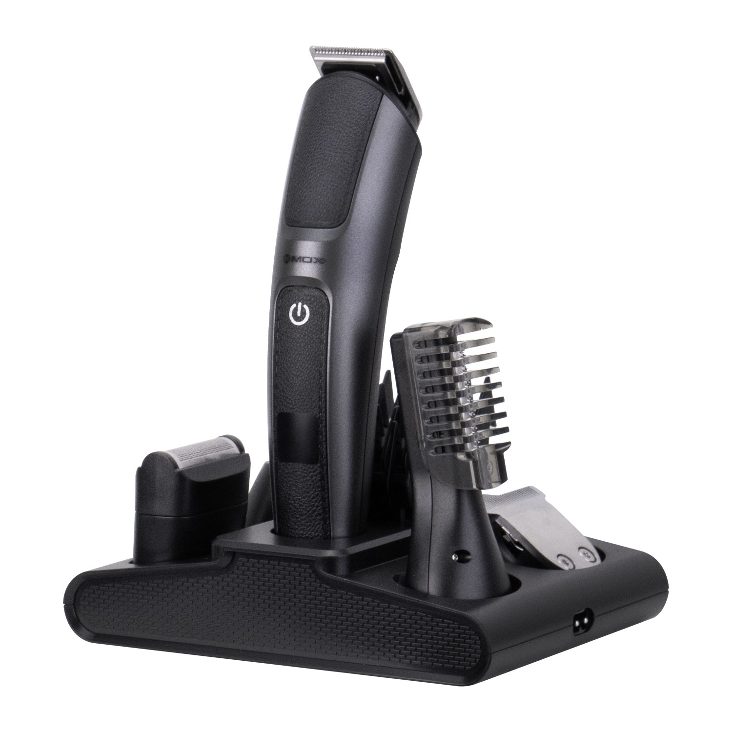 Foto do Produto Máquina de Cortar Cabelo Mox MO-AFT12 - 12 em 1 - Recarregável - Preto